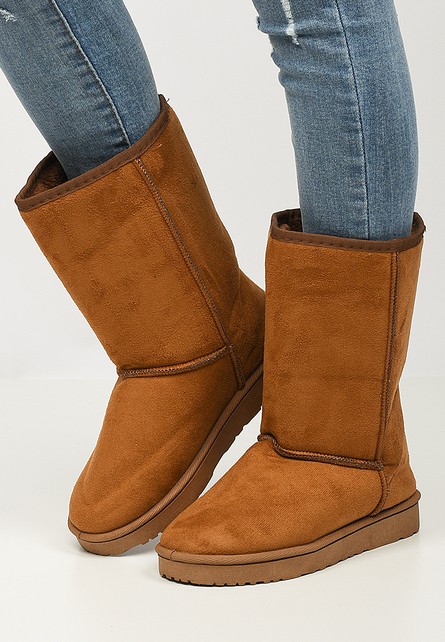 Vanesa camel női csizmák