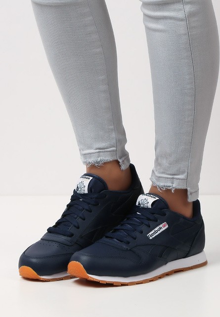 Reebok classic tengerészkék női sportcipő