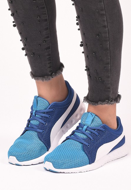 Puma carson runner 400 mesh kék női sportcipő
