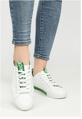 Murano zöld női tornacipő
