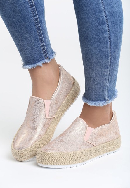 Picton rózsaszín női espadrilles