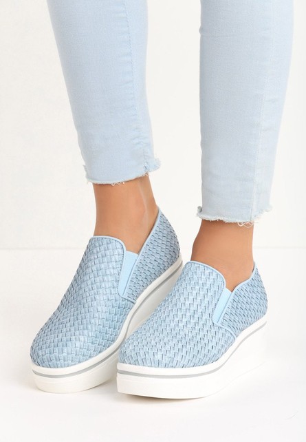 Dalia kék slip-on tornacipő