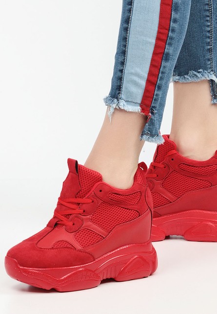 Pestina piros női sneakers