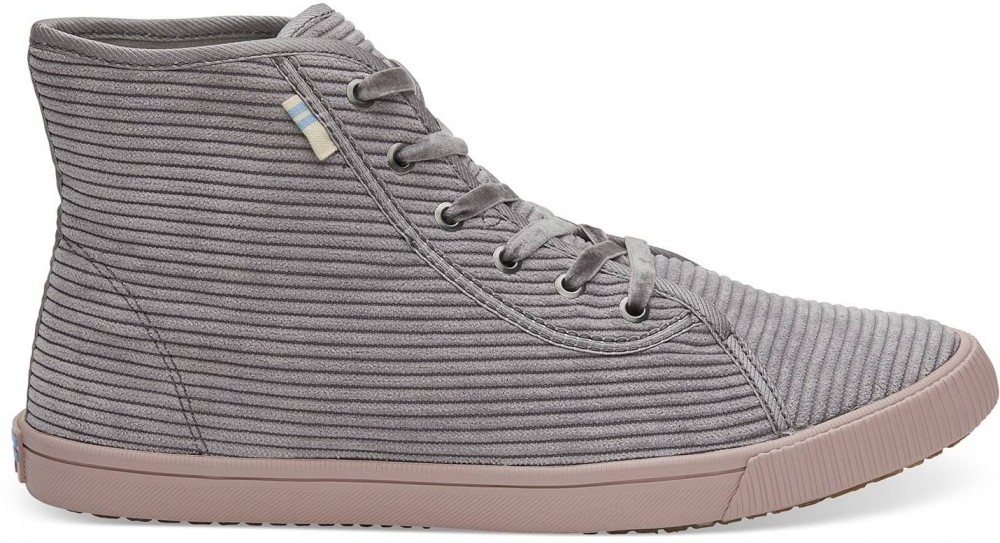 Toms szürke kordbársony  tornacipô Camarillo Cement Corduroy - 37