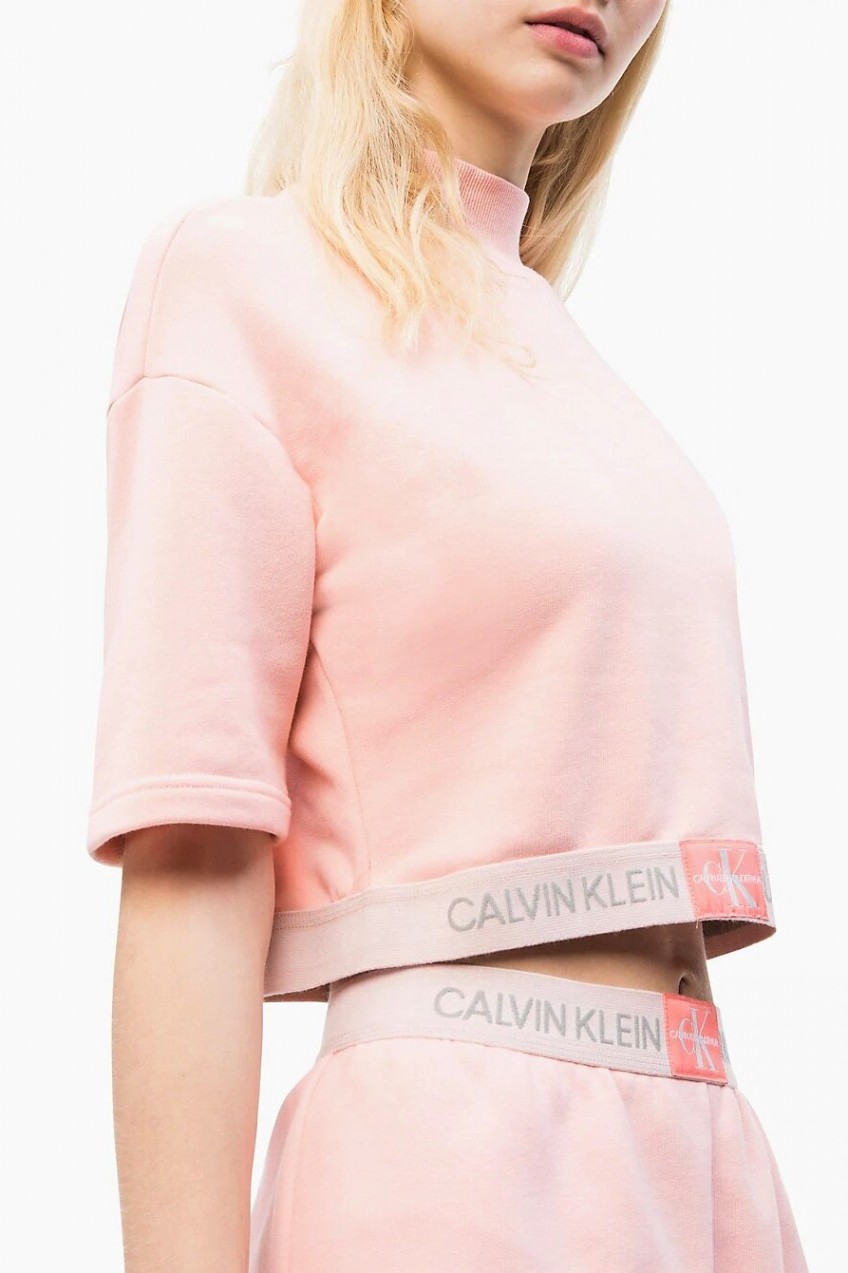 Calvin Klein lazac pulóver S/S Crew Neck - XS