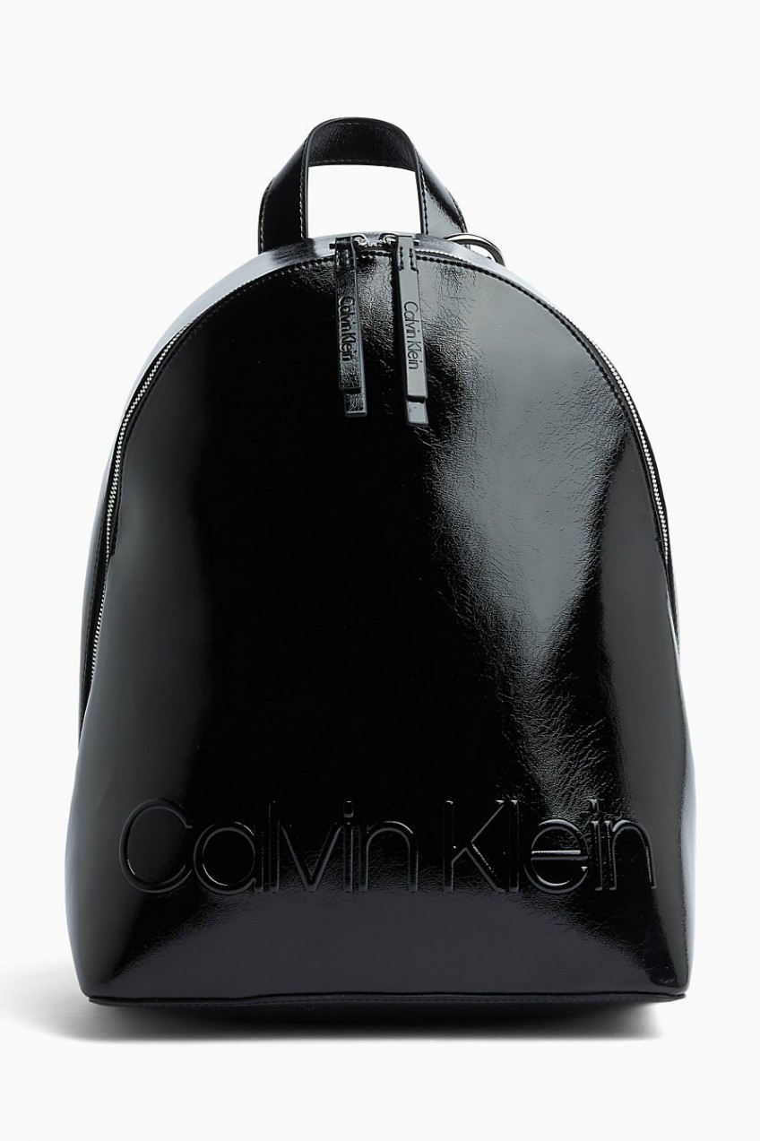 Calvin Klein fekete hátizsák Edged Backpack Black