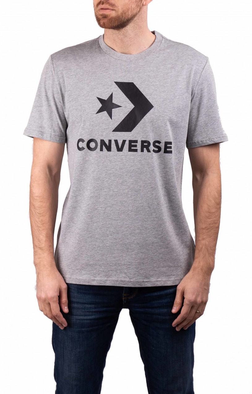 Converse szürke férfi ing Star Chevron Tee a logóval - S