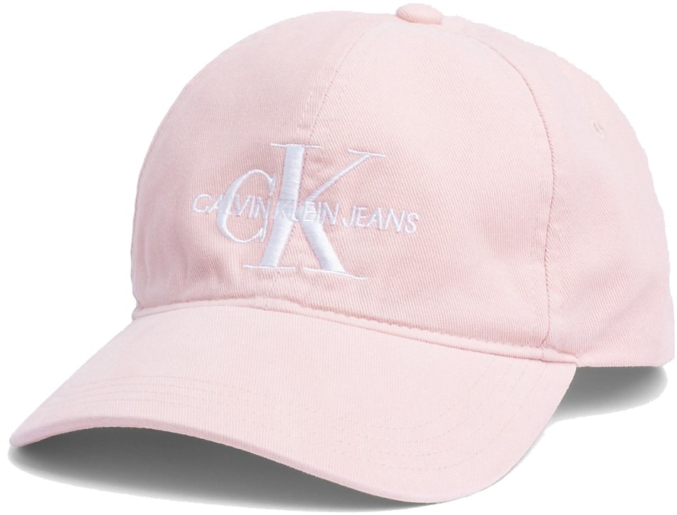 Calvin Klein rózsaszín Monogram Cap Strawberry Cream