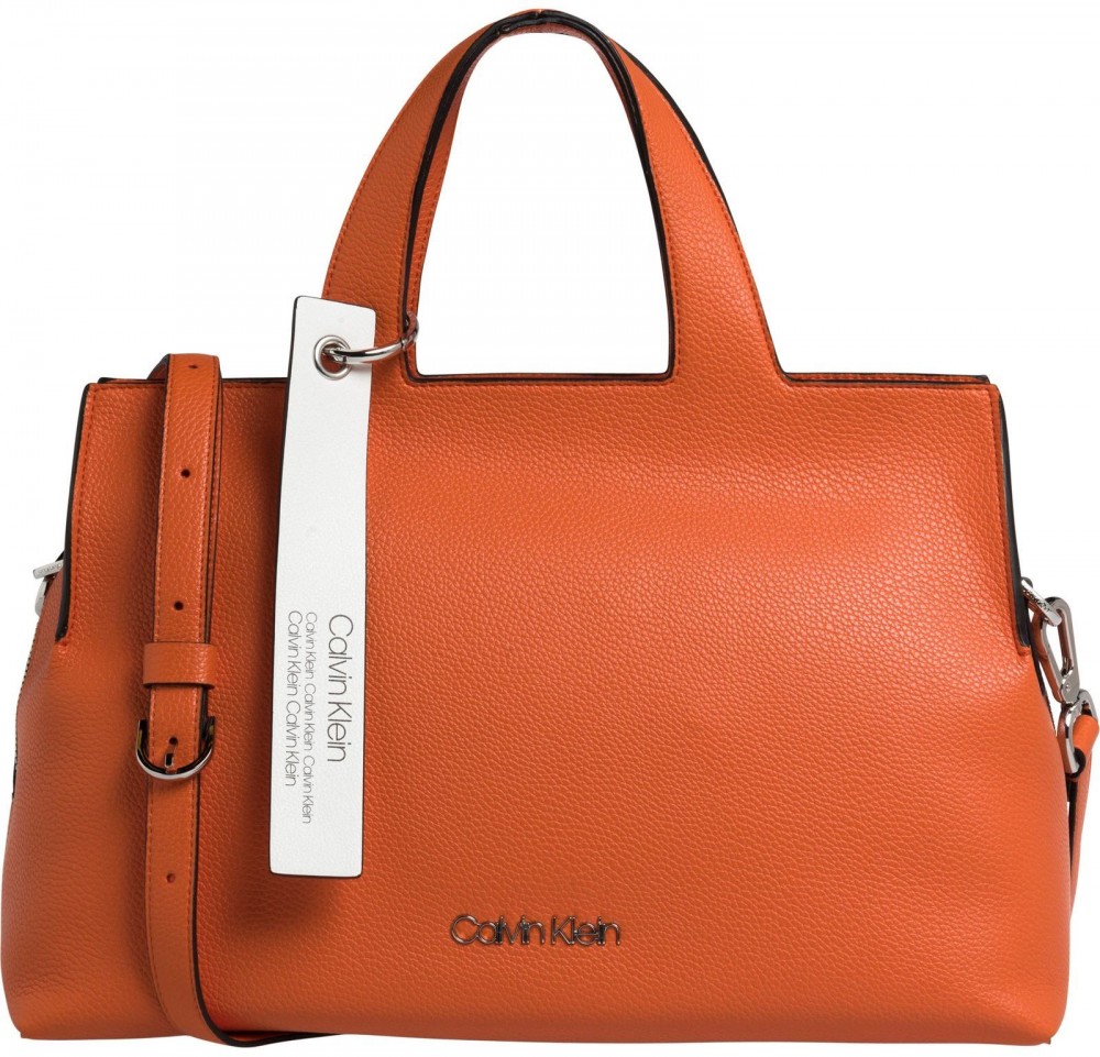 Calvin Klein narancs kézitáska Neat Tote Orange Peel