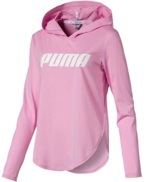 Puma MODERN SPORTS LIGHT COVER UP Női pulóver, rózsaszín, méret S