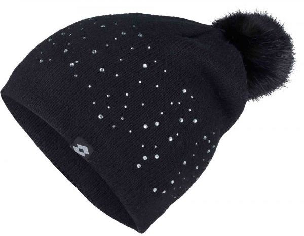 Lotto GIA Női kötött sapka, fekete, méret UNI