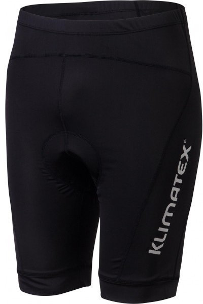 Klimatex ALTINO Férfi kerékpáros rövidnadrág Coolmax betéttel, fekete, méret