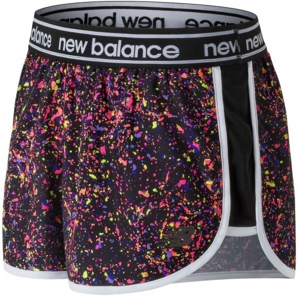 New Balance WS81146BM fekete L - Női rövidnadrág