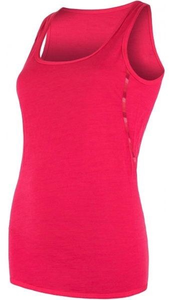 Sensor MERINO AIR W Női funkcionális ujjatlan felső, rózsaszín, méret