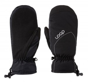 LOAP RORY Női egyujjas kesztyű, fekete, méret galéria