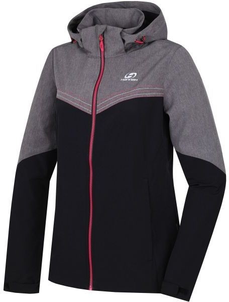 Hannah LASSIE Női softshell kabát, fekete, veľkosť 36