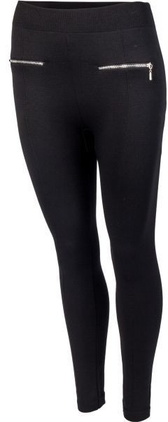 Willard ZIPPA fekete L/XL - Női bélelt legging