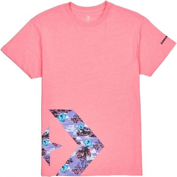Converse STAR CHEVRON INFILL RELAXED TEE rózsaszín XS - Női póló