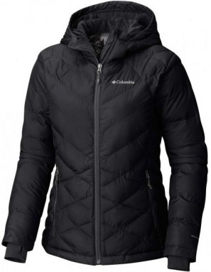 Columbia HEAVENLY HOODED JACKET Női kabát, fekete, méret galéria