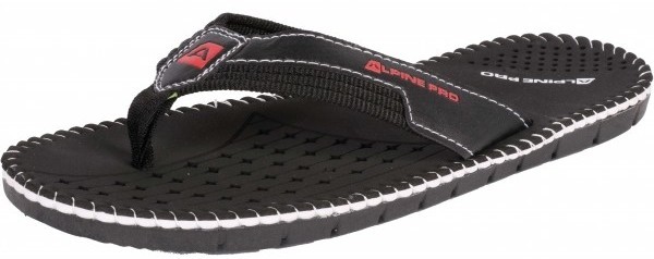 ALPINE PRO SUNSPOT Férfi nyári cipő, fekete, veľkosť 41
