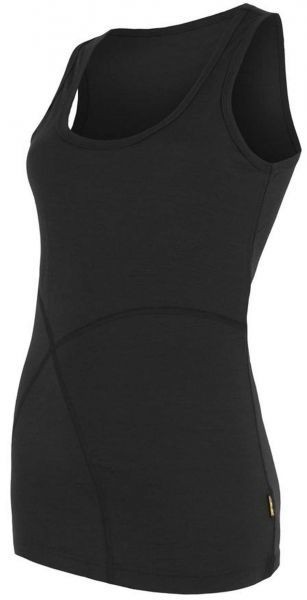 Sensor MERINO ACTIVE W Női top, fekete, méret