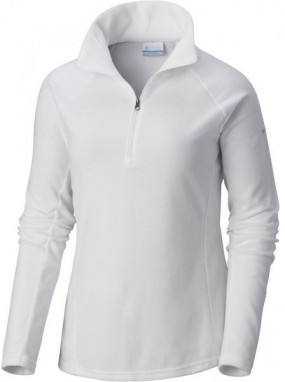 Columbia GLACIAL IV HALF ZIP Női outdoor pulóver, fehér, méret galéria