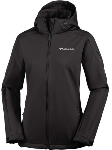Columbia CASCADE RIDGE JACKET Női softshell kabát, fekete, méret