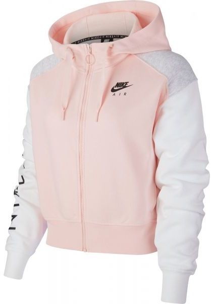 Nike NSW AIR HOODIE FZ BB világos rózsaszín XS - Női sportfelső