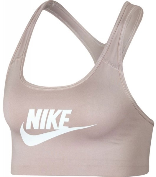 Nike SWOOSH FUTURA BRA világos rózsaszín XS - Sportmelltartó