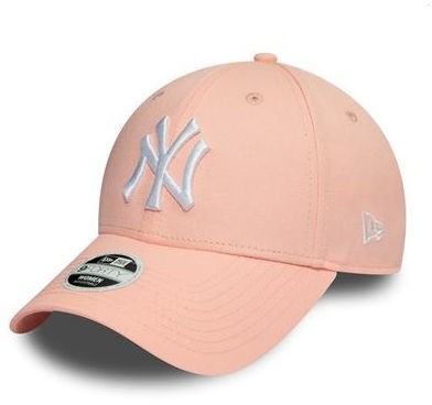 New Era 9FORTY ESSENTIALS NEW YORK YANKEES Női baseball sapka, lazac, méret