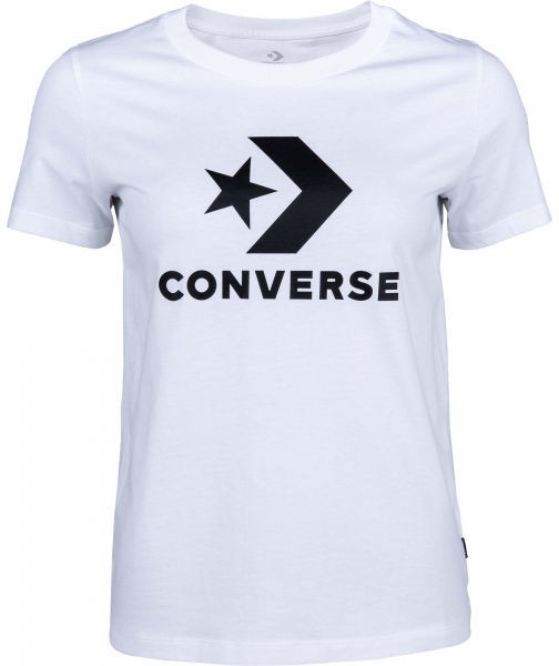 Converse STAR CHEVRON TEE fehér S - Női póló