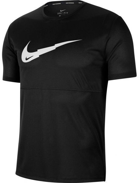 Nike BREATHE Férfi futópóló, fekete, méret