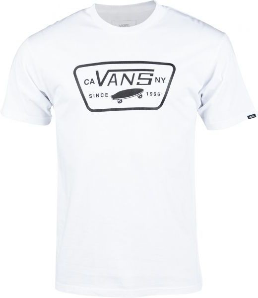 Vans MN FULL PATCH Férfi póló, fehér, méret