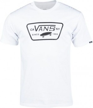 Vans MN FULL PATCH Férfi póló, fehér, méret galéria