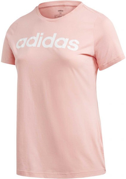 adidas W E LIN S T INC rózsaszín 1x - Női póló