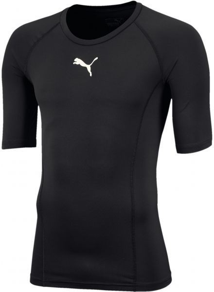 Puma LIGA BASELAYER TEE SS Férfi funkcionális póló, fekete, méret