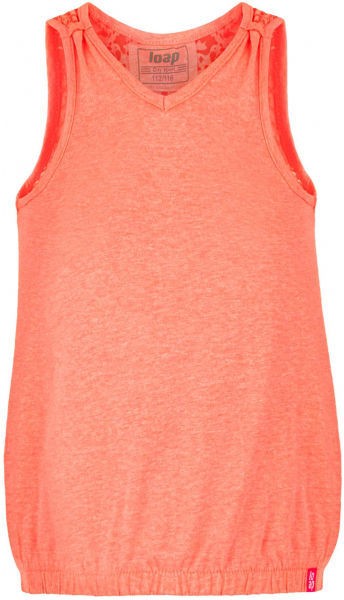 LOAP BORKA Lány ujjatlan felső, narancssárga, méret