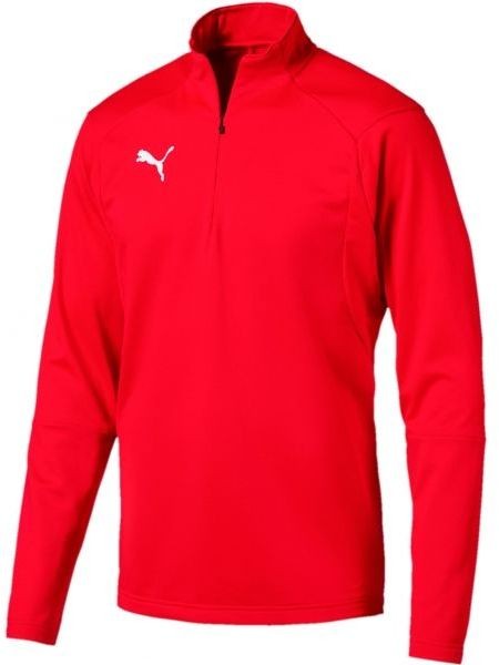 Puma LIGA TRAINING 1 4 ZIP TOP Férfi pulóver, piros, méret