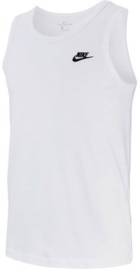 Nike NSW CLUB - TANK M Férfi ujjatlan póló, fehér, méret galéria