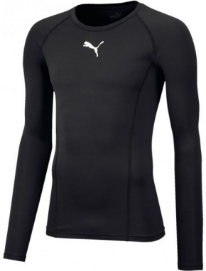 Puma LIGA BASELAYER TEE LS Férfi funkcionális póló, fekete, méret galéria