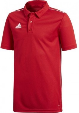 adidas CORE18 POLO Y Fiú ingpóló, piros, méret galéria