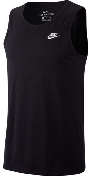 Nike NSW CLUB - TANK Férfi ujjatlan felső, fekete, méret
