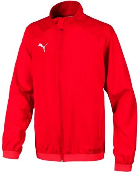 Puma LIGA SIDELINE JACKET JR Fiú sportdzseki, piros, méret