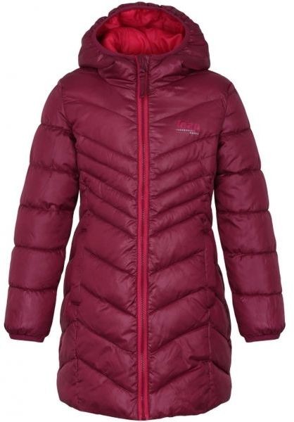 LOAP INOKA Lány kabát, bordó, méret