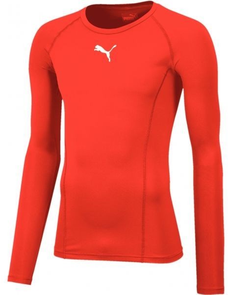 Puma LIGA BASELAYER TEE LS Férfi funkcionális póló, piros, méret