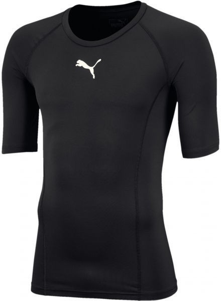 Puma LIGA BASELAYER TEE SS JR Fiú funkciós póló, fekete, méret