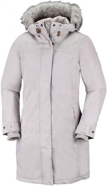 Columbia LINDORES JACKET Női télikabát, szürke, veľkosť XS