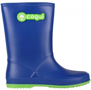 Coqui RAINY Gyerek gumicsizma, kék, méret galéria
