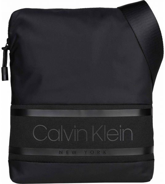 Calvin Klein STRIPED LOGO FLAT CROSSOVER fekete UNI - Férfi táska