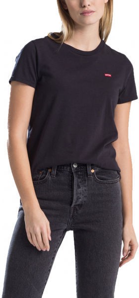 Levi's® CORE THE PERFECT TEE Női póló, fekete, méret